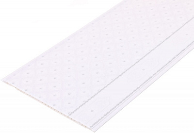 Панель ПВХ (9870-25) Ромашка ромб 7,0х250х2970 мм (0.7425 кв.м.)