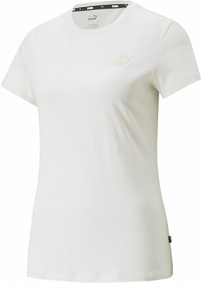Футболка Puma ESS+ EMBROIDERY TEE NO COLOR 84833199 р.XS білий