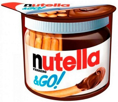 Паста Nutella і хлібні палички 52 г