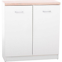 Комод Top Mix Kom 2D 800х330х850 мм дуб сонома/белый