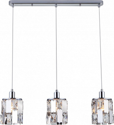 Подвес Strotskis Scoppio 3x60 Вт E14 хром 50101/3 (хром) 