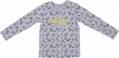 Джемпер для мальчика Funtime Roarr! р.116 серый 