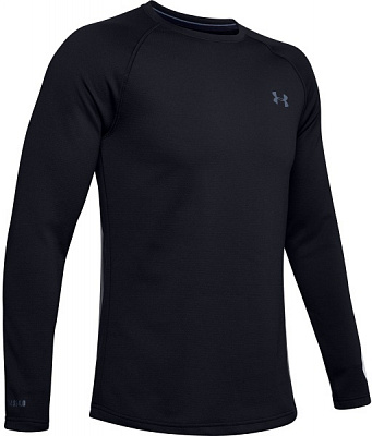 Футболка Under Armour PACKAGED BASE 4.0 CREW 1353349-001 р.M черный