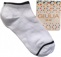 Шкарпетки жіночі Giulia WS1 SUMMER SPORT 002 (без крючка) р.36-38 white