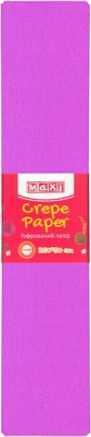 Бумага гофрированная 100% 50x250 см сереневый MX61616-48 Maxi