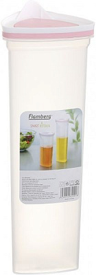 Емкость для масла или уксуса Sand 1л розовая G-621 Flamberg Smart Kitchen