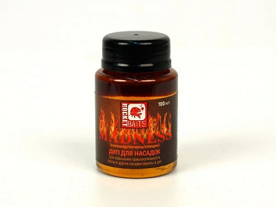 Дип Rocket Baits Madness Premium 100 г кальмар/ печень/ специи