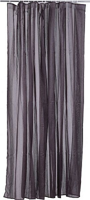 Тюль Double Stripe 400х275 см шоколадный La Nuit