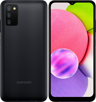 Смартфон Samsung Galaxy A03S 4/64GB black (SM-A037FZKGSEK) 