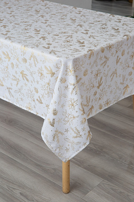 Скатерть Nuovo 140x180 см белый Sensio