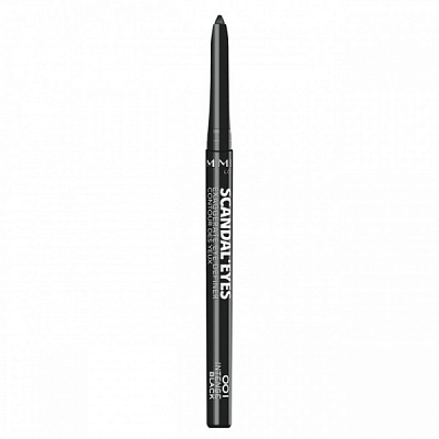 Олівець для очей Rimmel London Scandal’Eyes Exaggerate Eye Definer (001) Intense Black