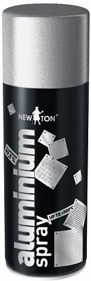 Эмаль аэрозольная New Ton Aluminium spray алюминий глянец 400 мл