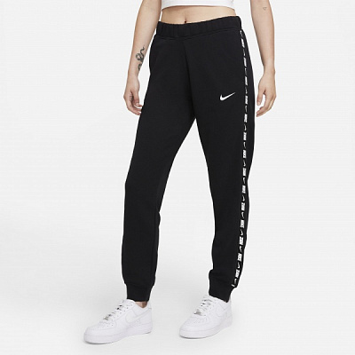 Брюки Nike W NSW ESSNTL FLC TAPE REG PANT DM4671-010 р. XS черный