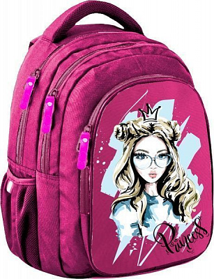 Рюкзак шкільний Bagland Bombino Princess рожевий суб.1023 (59166)