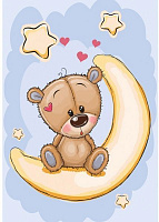 Постер Ведмідь луна чол 27x39 см