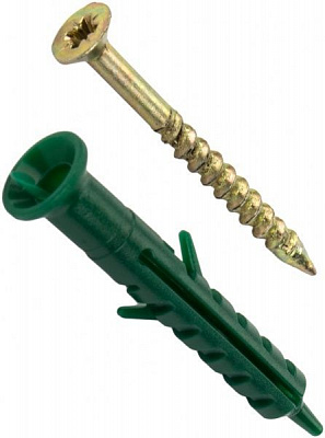 Дюбель ударный потай 6x40 мм 400 шт.