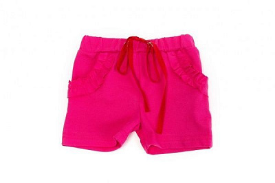 Шорты для девочек Маленькие люди р.92-98 малиновый 