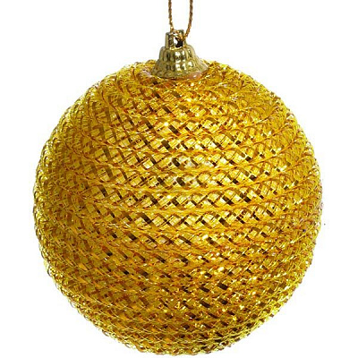 Куля пластикова d60 8260 жовтий