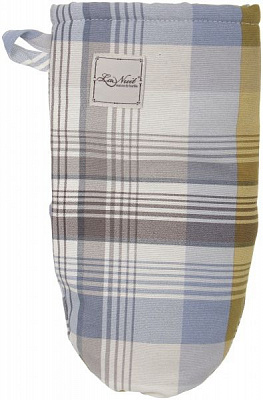 Прихватка-рукавиця Клітинка гірчиця 15x29 см гірчичний La Nuit