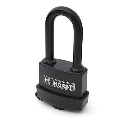 Замок навісний Horst HR-WS1L-50E відкритий (амбарний)