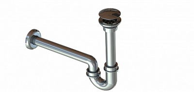 Сифон для умывальника Bakimay Ø32 mm 1¼
