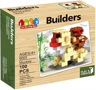 Іграшка-конструктор Builders Мавпа 9005