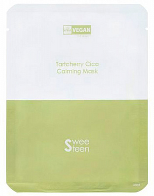 Маска тканевая для лица Sweeteen Tartcherry CICA Calming 25 мл 1 шт.