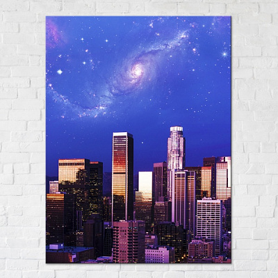 Постер Galaxy 50x65 см Brushme