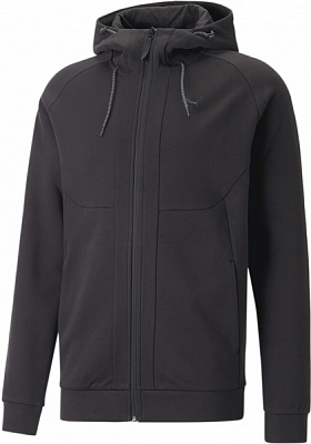 Джемпер Puma PUMATECH FULL-ZIP HOODIE DK 53828201 р. L чорний