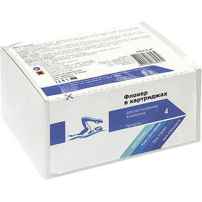 Флокер в картриджах для насоса 8 шт 1 кг Window World Water