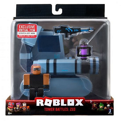 Набор фигурок с аксессуарами Jazwares Roblox Large Vehicle Tower Battles: ZED W8 ROB0340 