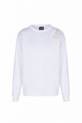 Свитшот EA7 SWEATSHIRT 3KTM20-TJ31Z-1100 р. L белый