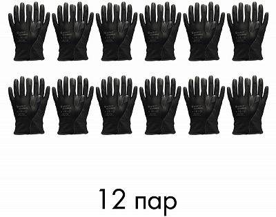 Рукавицы WURTH RED STRIPE BASIC 12 пар с покрытием полиуретан L (9) 0899490119912