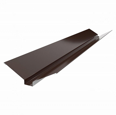 Планка ендови декоративна глянсова PSM PROFILE PSM RAL 8017 коричнева 2м
