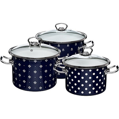 Набор кастрюль Epos Саксония 1500 6 предметов