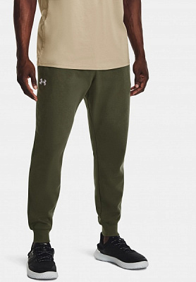 Штани Under Armour UA Rival Fleece Joggers 1379774-390 р. M зелений