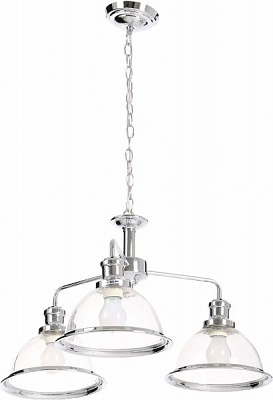 Люстра Arte Lamp A9273LM-3CC 3x60 Вт E27 хром Oglio 