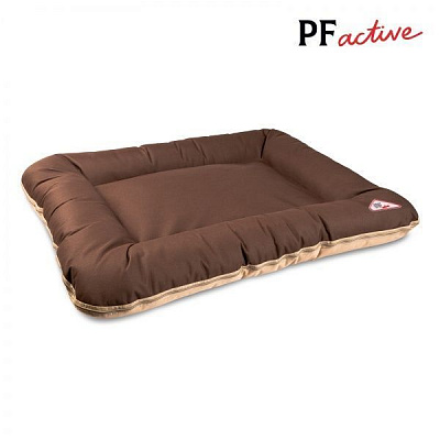 Лежак Pet Fashion ASKOLD № 4, 80х60х13 см, бежево-коричневий