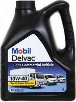 Моторне мастило Mobil Delvac Light Commercial Vehicle 10W-40 4 л (153745)