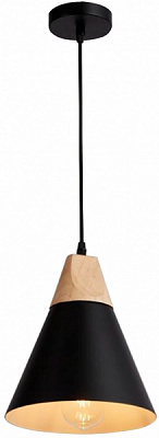 Светильник подвесной Hopfen CN PD 1 BK 1x40 Вт Е27 черный 