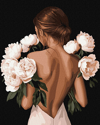 Картина по номерам В объятиях природы металлическими красками ©victoria_art___ Ideyka