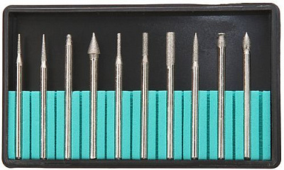 Набір шарошок 10 шт FIT 36484