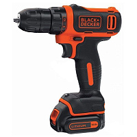 Шуруповерт аккумуляторный Black+Decker BDCDD12B
