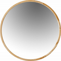 Зеркало настенное Luxury Wood Perfection Slim ясень натуральный D700 мм 
