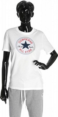 Футболка Converse 10001124-102 S белый