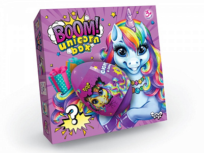 Набор для творчества Danko Toys Boom! Unicorn Box BUB-01-01U