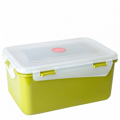 Контейнер для хранения Алеана прямоугольный Фиеста, 1,5л, травяной