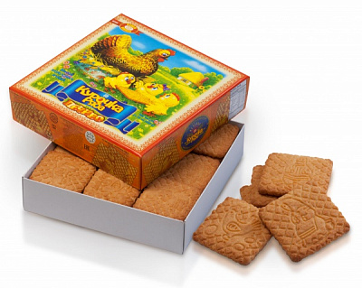 Печенье сахарное ХБФ Курочка ряба 600 г 