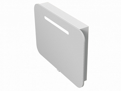 Дзеркальна шафа ЮВЕНТА Prato PrM-80 біла