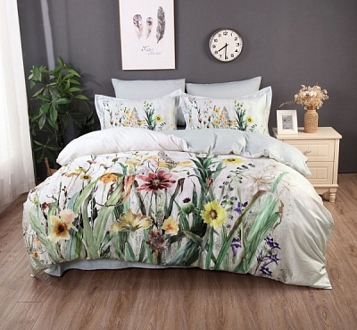 Комплект постельного белья 1,5 QY-3134 Word of Dream 